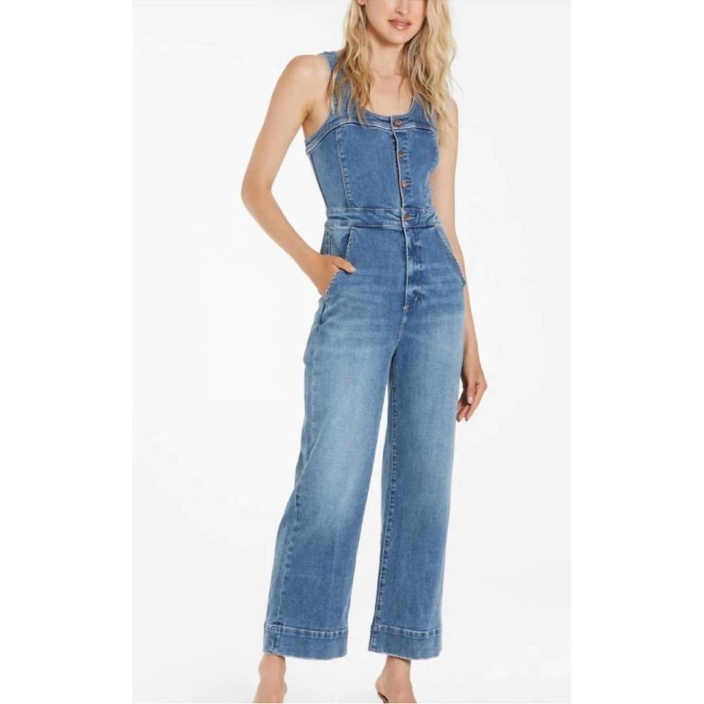Dear John Denim Valeria Wide Leg West Coast Jumpsuit
